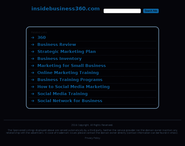 Insidebusiness360.com thumbnail