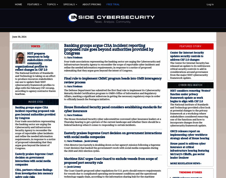 Insidecybersecurity.com thumbnail