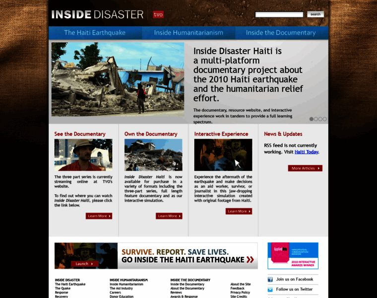 Insidedisaster.com thumbnail