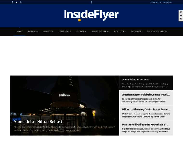 Insideflyer.dk thumbnail