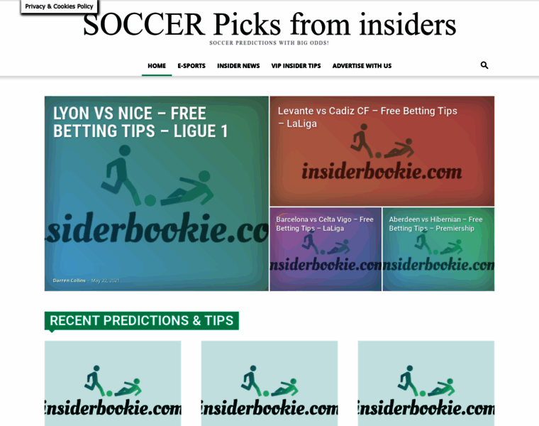 Insiderbookie.com thumbnail