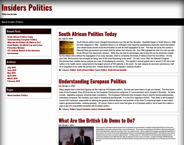 Insiderspolitics.com thumbnail