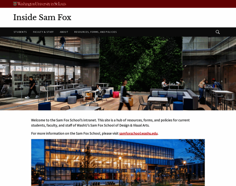 Insidesamfox.wustl.edu thumbnail