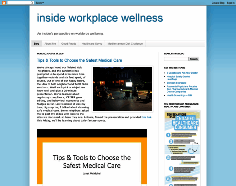 Insideworkplacewellness.com thumbnail