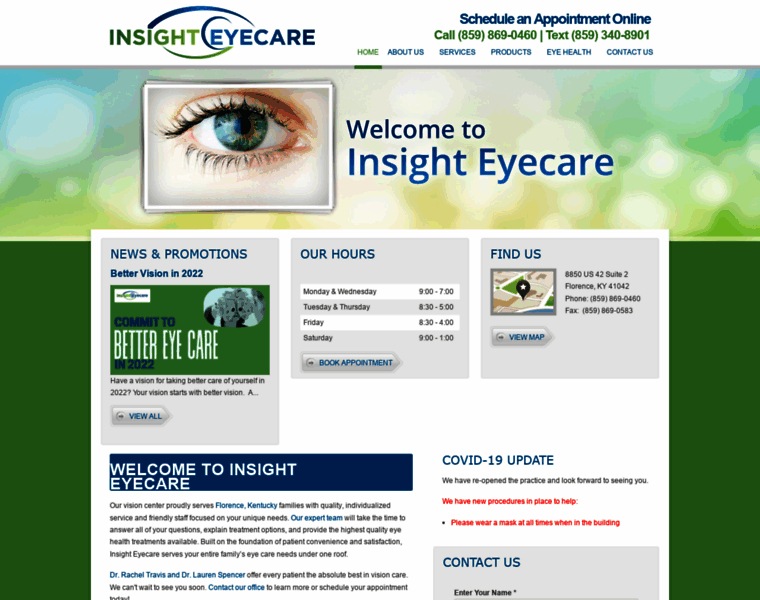 Insighteyecareky.com thumbnail
