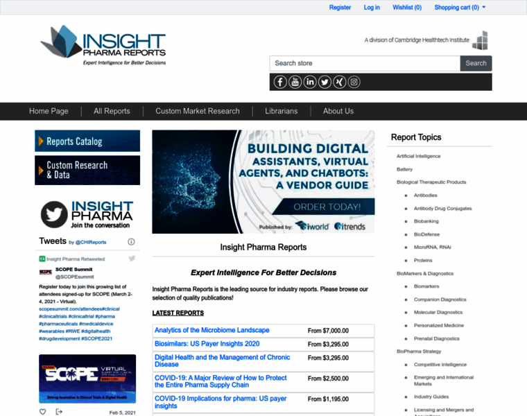 Insightpharmareports.com thumbnail