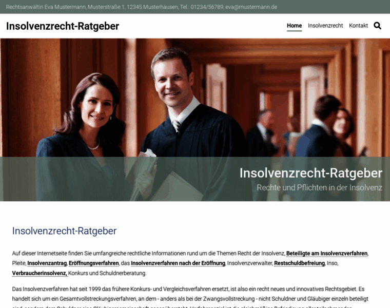 Insolvenzrecht-ratgeber.de thumbnail