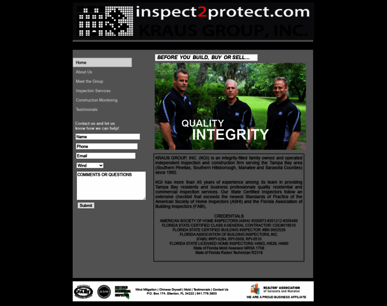 Inspect2protect.com thumbnail