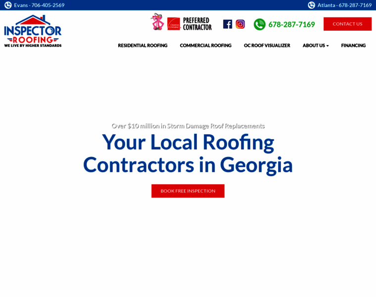 Inspector-roofing.com thumbnail