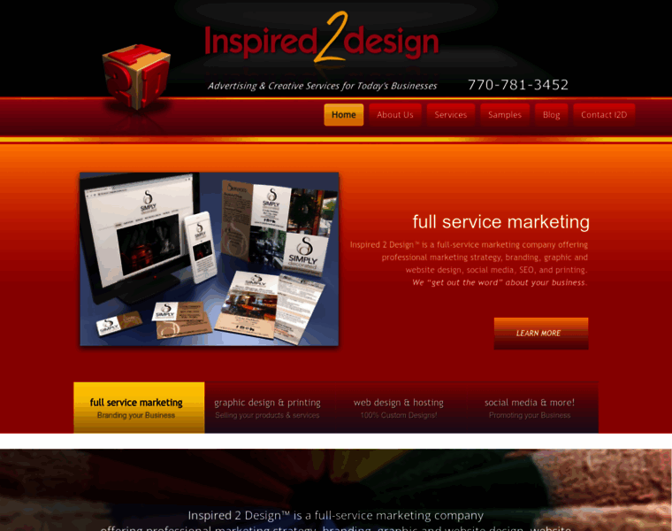 Inspired2design.com thumbnail