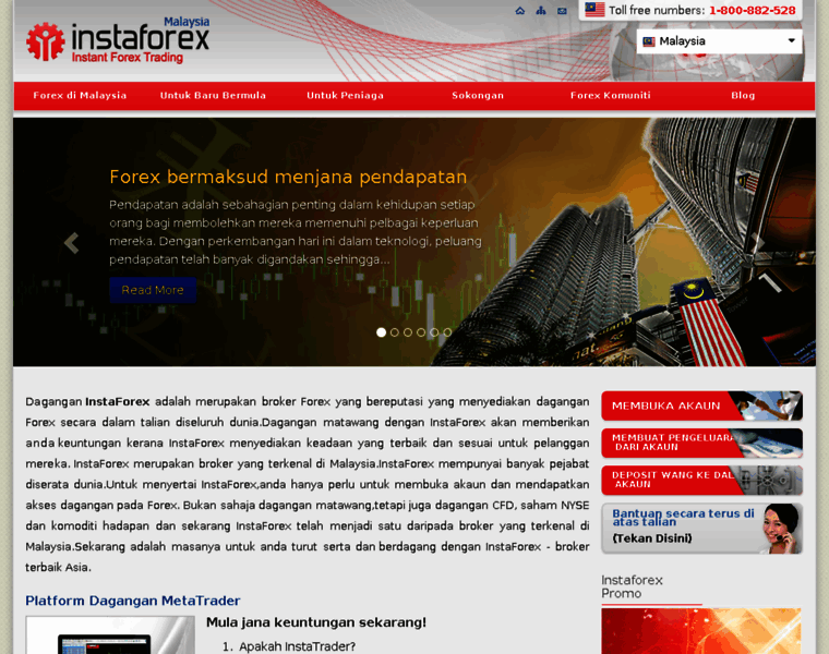 Instaforex-malaysia.com thumbnail
