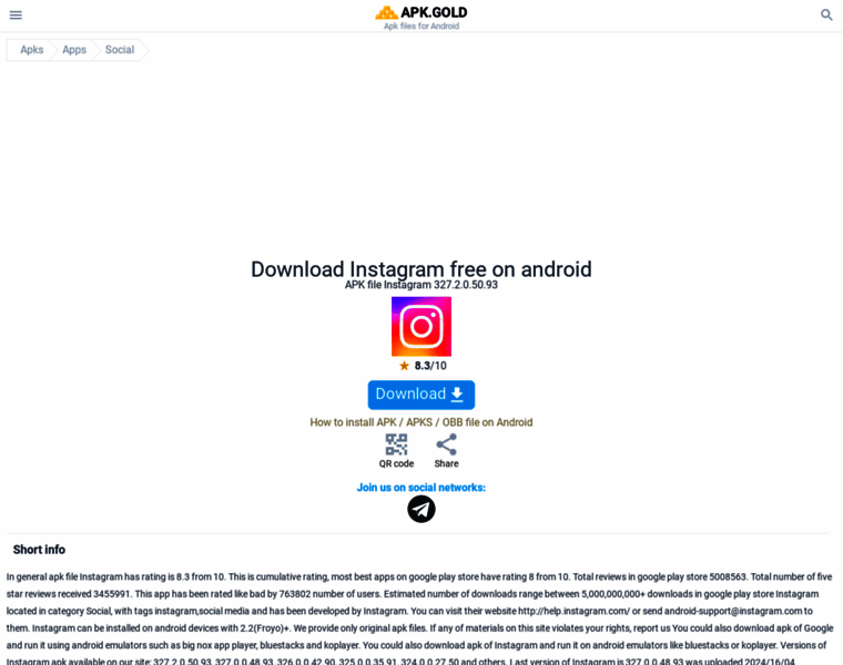 Instagram.apk.gold thumbnail