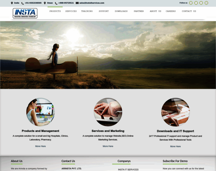 instaitservices.com at WI. Insta It Services-Best Health Care ...