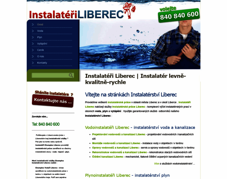 Instalateriliberec.cz thumbnail