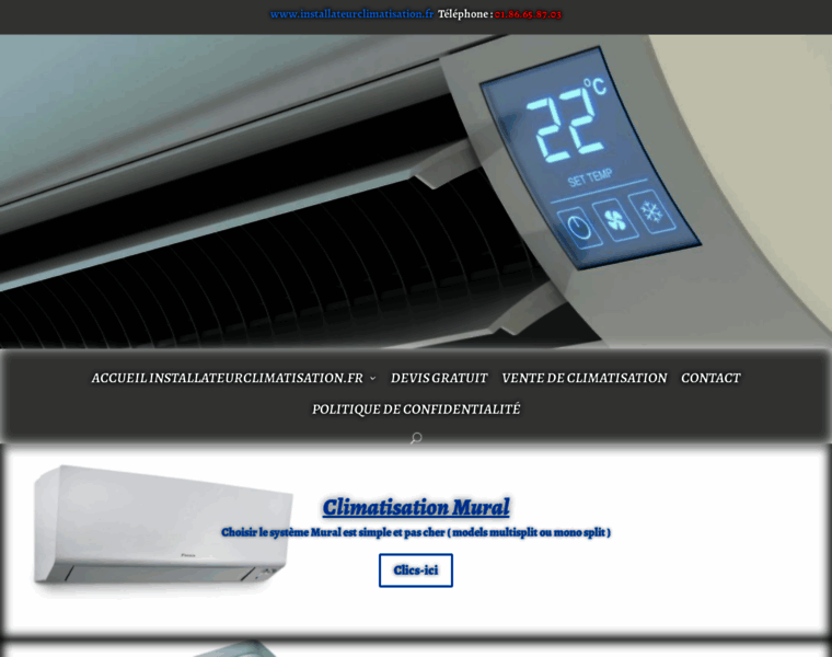 Installateurclimatisation.fr thumbnail
