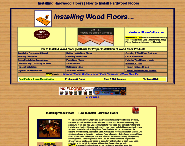 Installingwoodfloors.com thumbnail