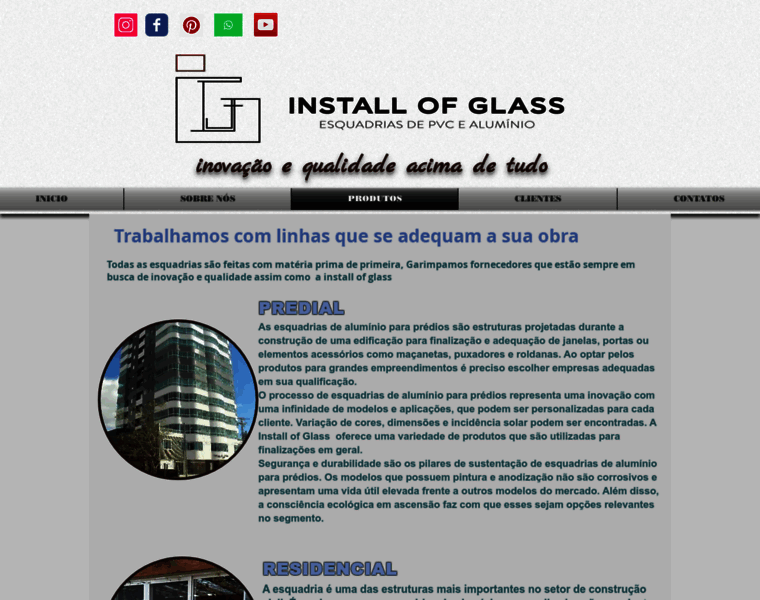 Installofglass.com.br thumbnail