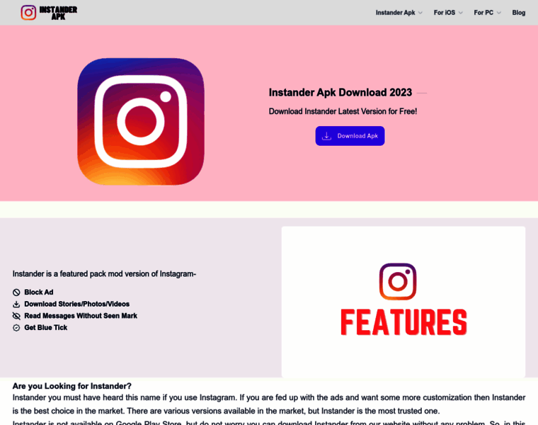 Instanderapkofficial.com thumbnail Instanderapkofficial.com thumbnail