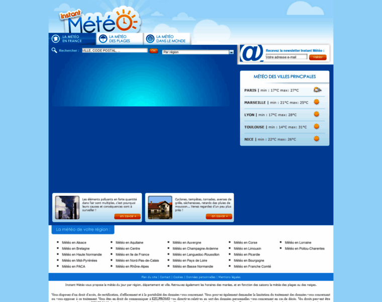Instant-meteo.com thumbnail
