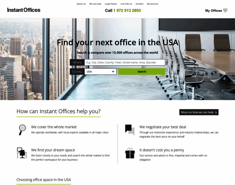 Instant-offices.com thumbnail