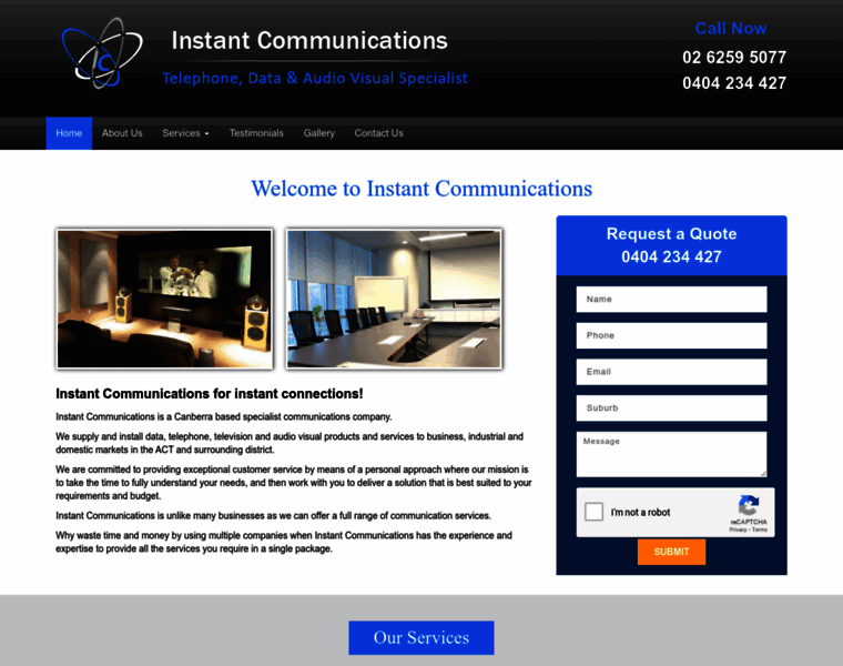 Instantcommunications.com.au thumbnail