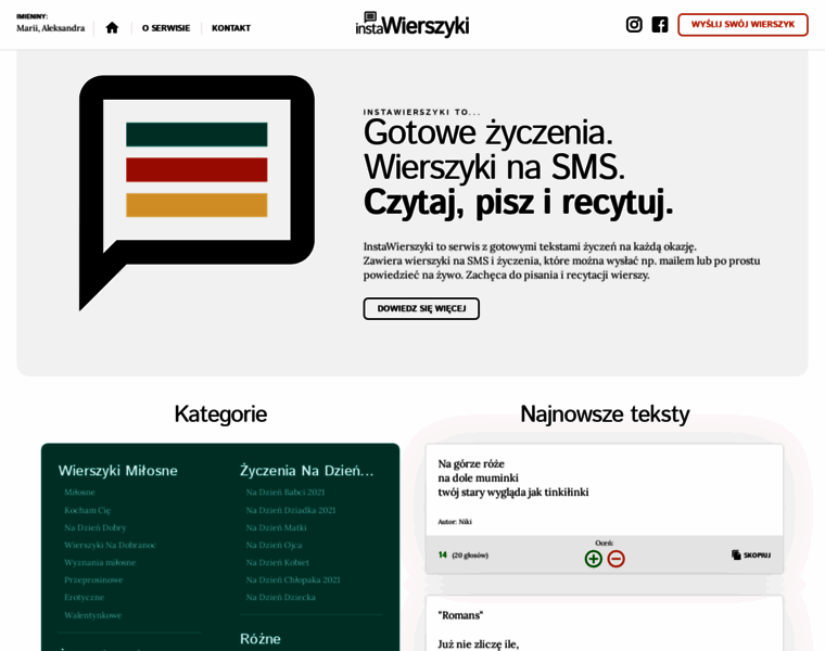 Instawierszyki.pl thumbnail