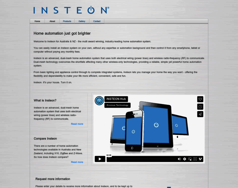Insteon.com.au thumbnail