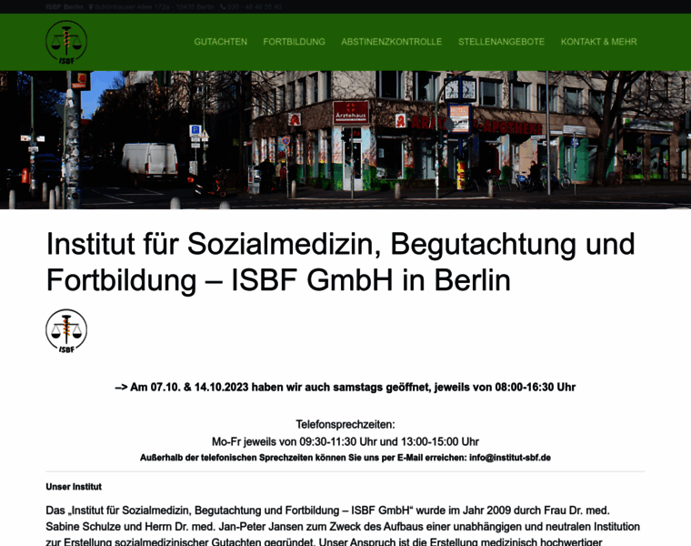 Institut-sbf.de thumbnail