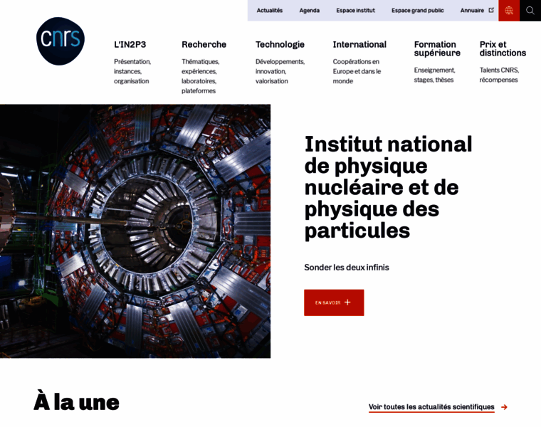 Institut.in2p3.fr thumbnail