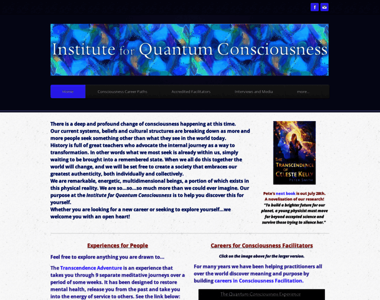 Instituteforquantumconsciousness.com thumbnail