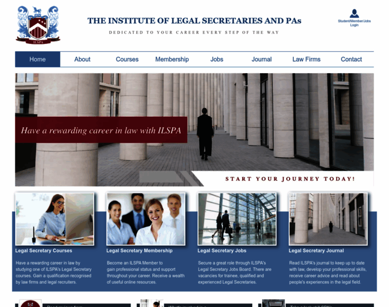 Institutelegalsecretaries.com thumbnail