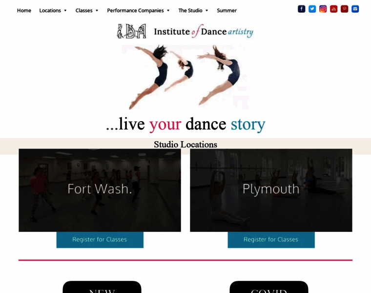 Instituteofdanceartistry.com thumbnail