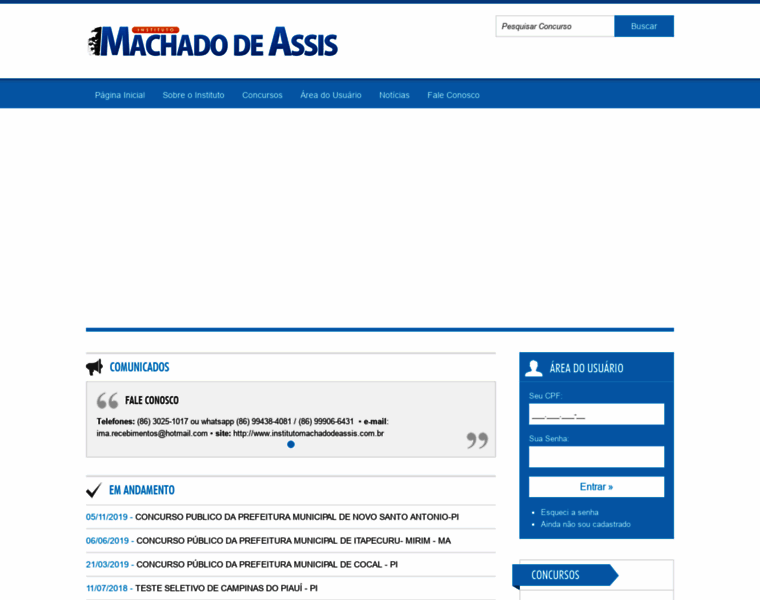 Institutomachadodeassis.com.br thumbnail