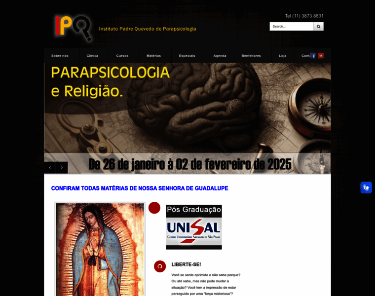 Institutopadrequevedo.com.br thumbnail
