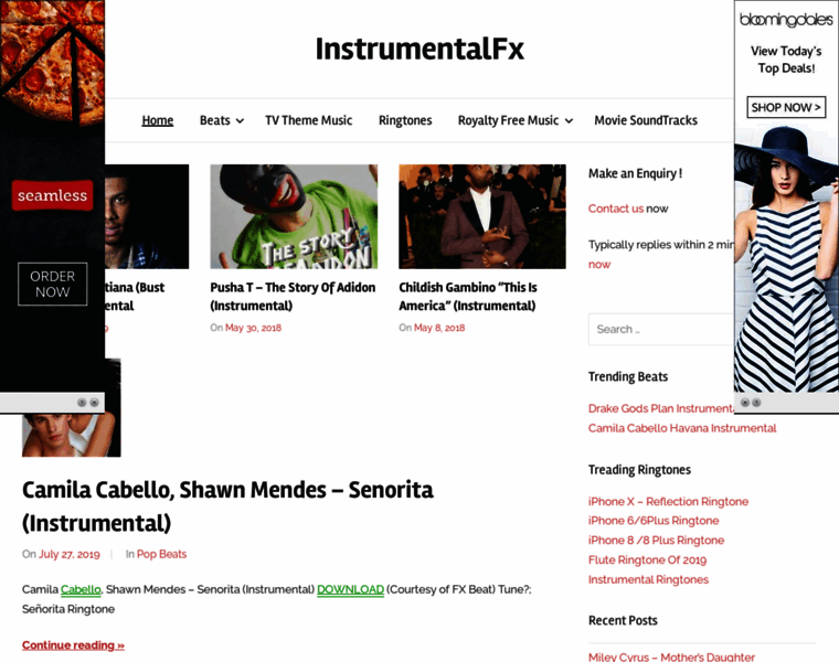 Instrumentalfx.co thumbnail