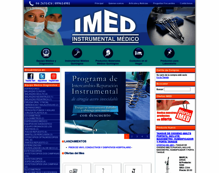 Instrumentalmedico.com thumbnail