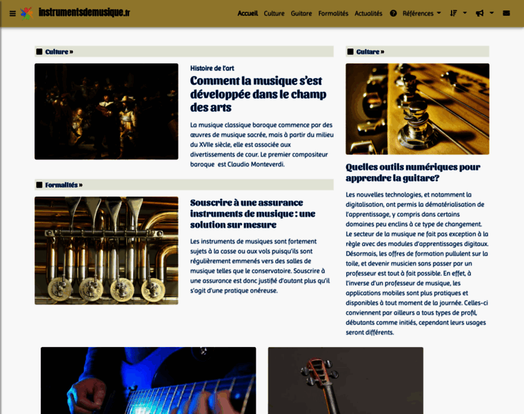 Instrumentsdemusique.fr thumbnail