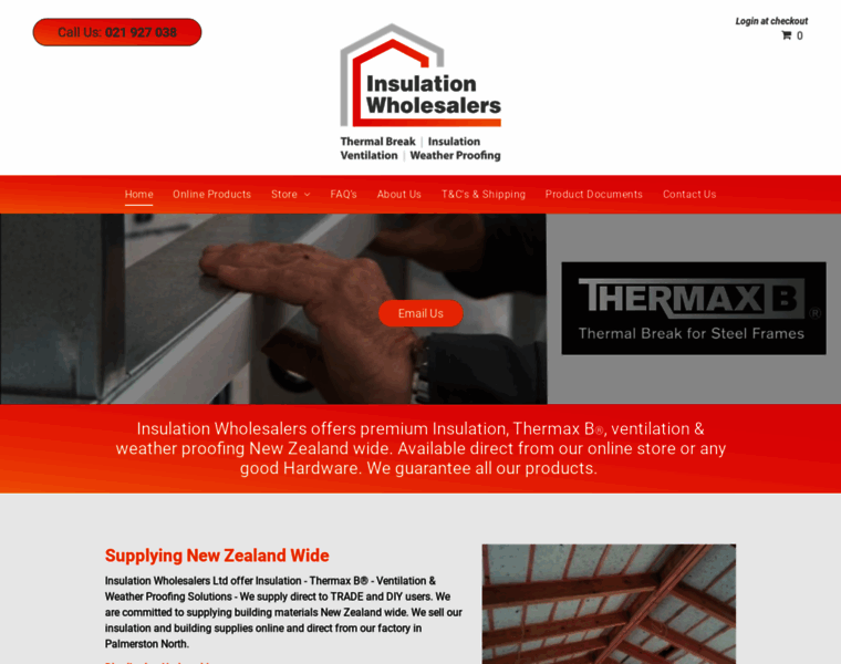 Insulationwholesalers.co.nz thumbnail