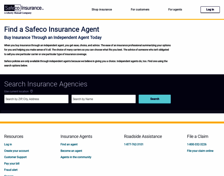 Insurance-agent.safeco.com thumbnail