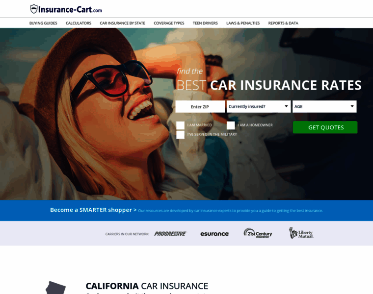 Insurance-cart.com thumbnail