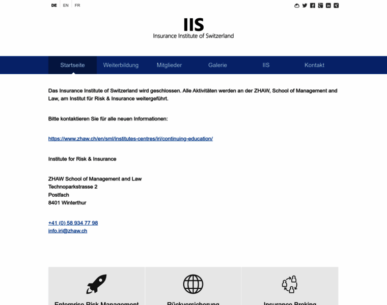 Insurance-institute.ch thumbnail