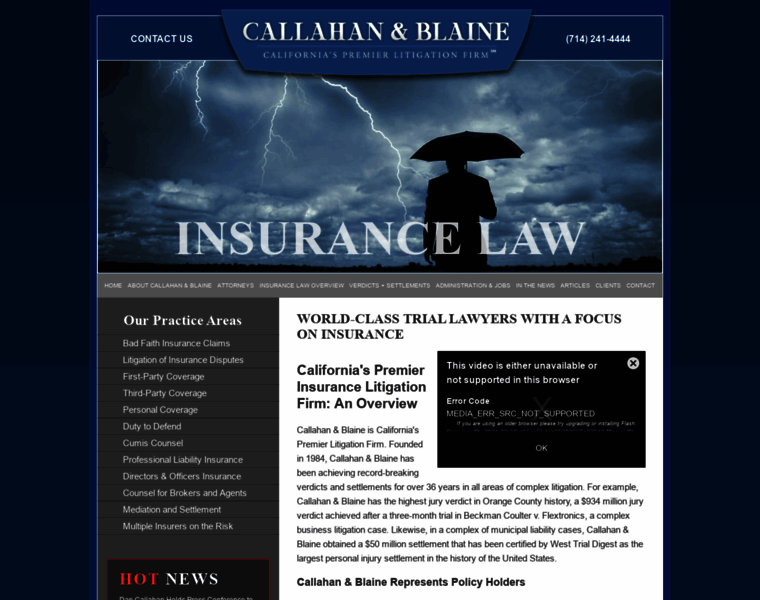 Insurance-litigation.com thumbnail