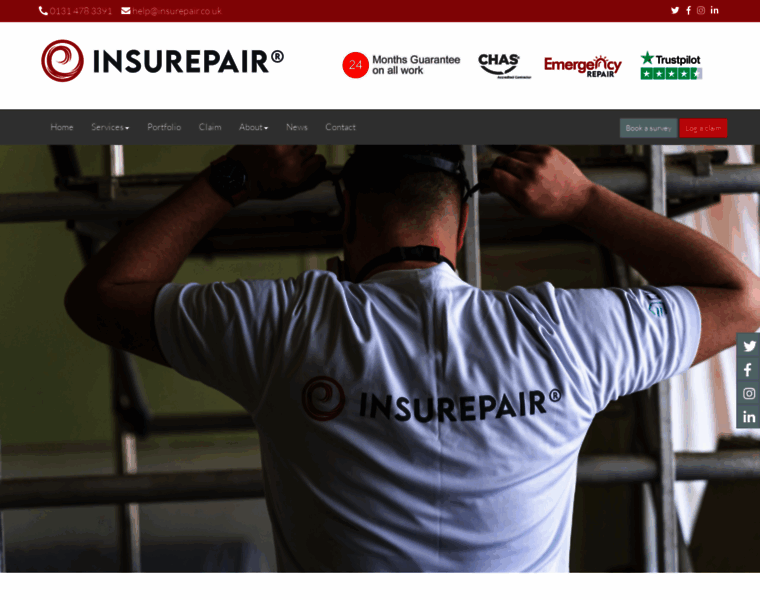 Insurance-repairs-edinburgh.co.uk thumbnail