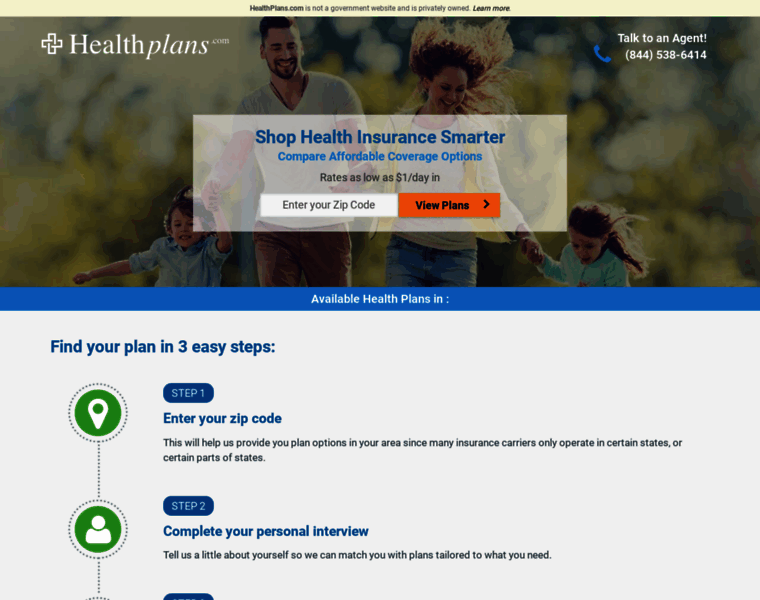 Insurance.healthplans.com thumbnail