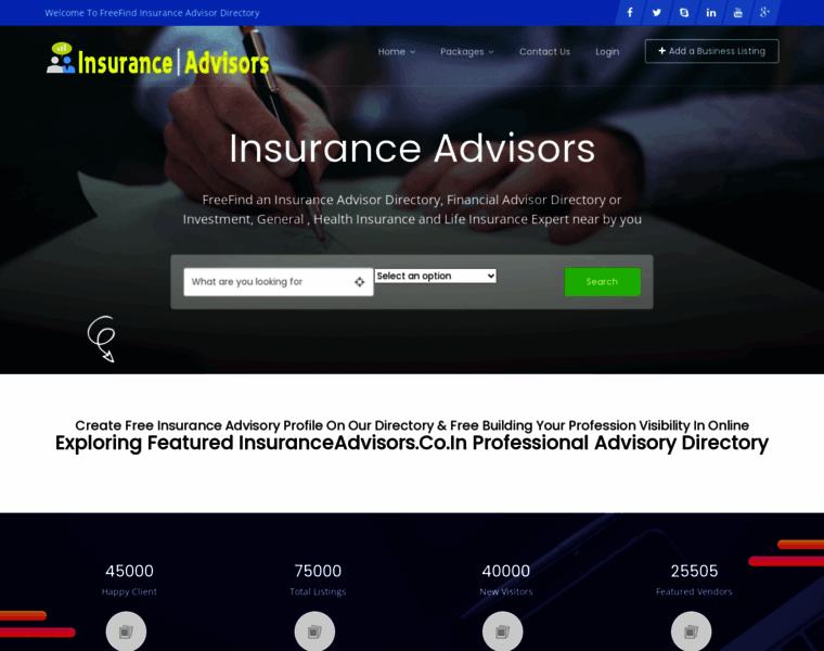 Insuranceadvisors.co.in thumbnail