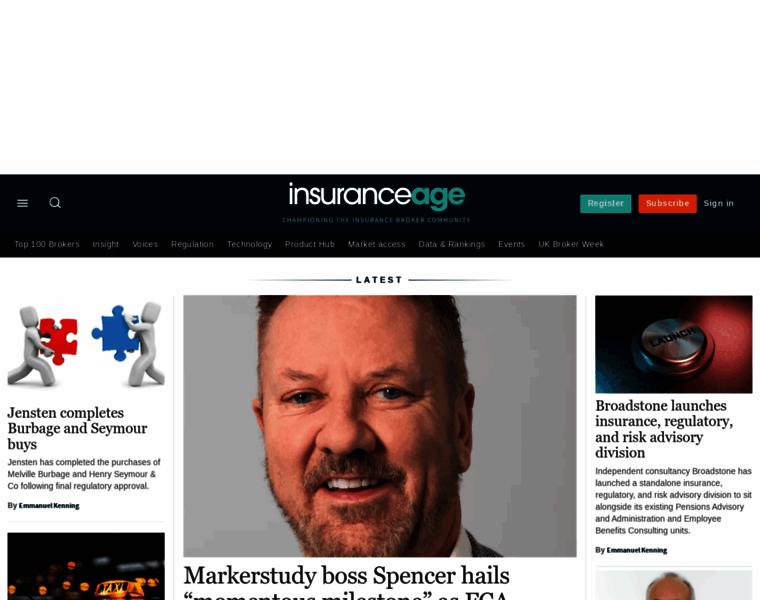 Insuranceage.co.uk thumbnail