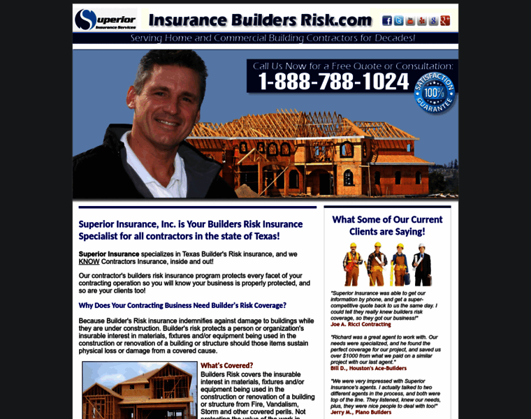 Insurancebuildersrisk.com thumbnail