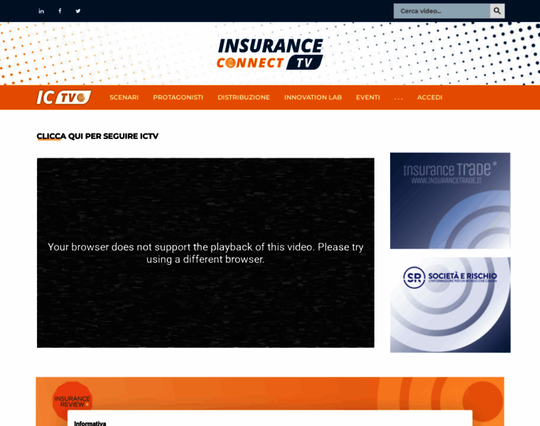 Insuranceconnect.tv thumbnail