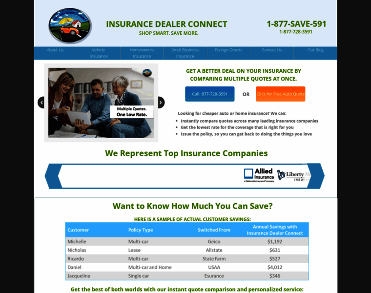 Insurancedealerconnect.com thumbnail