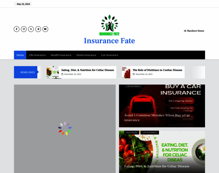 Insurancefate.com thumbnail